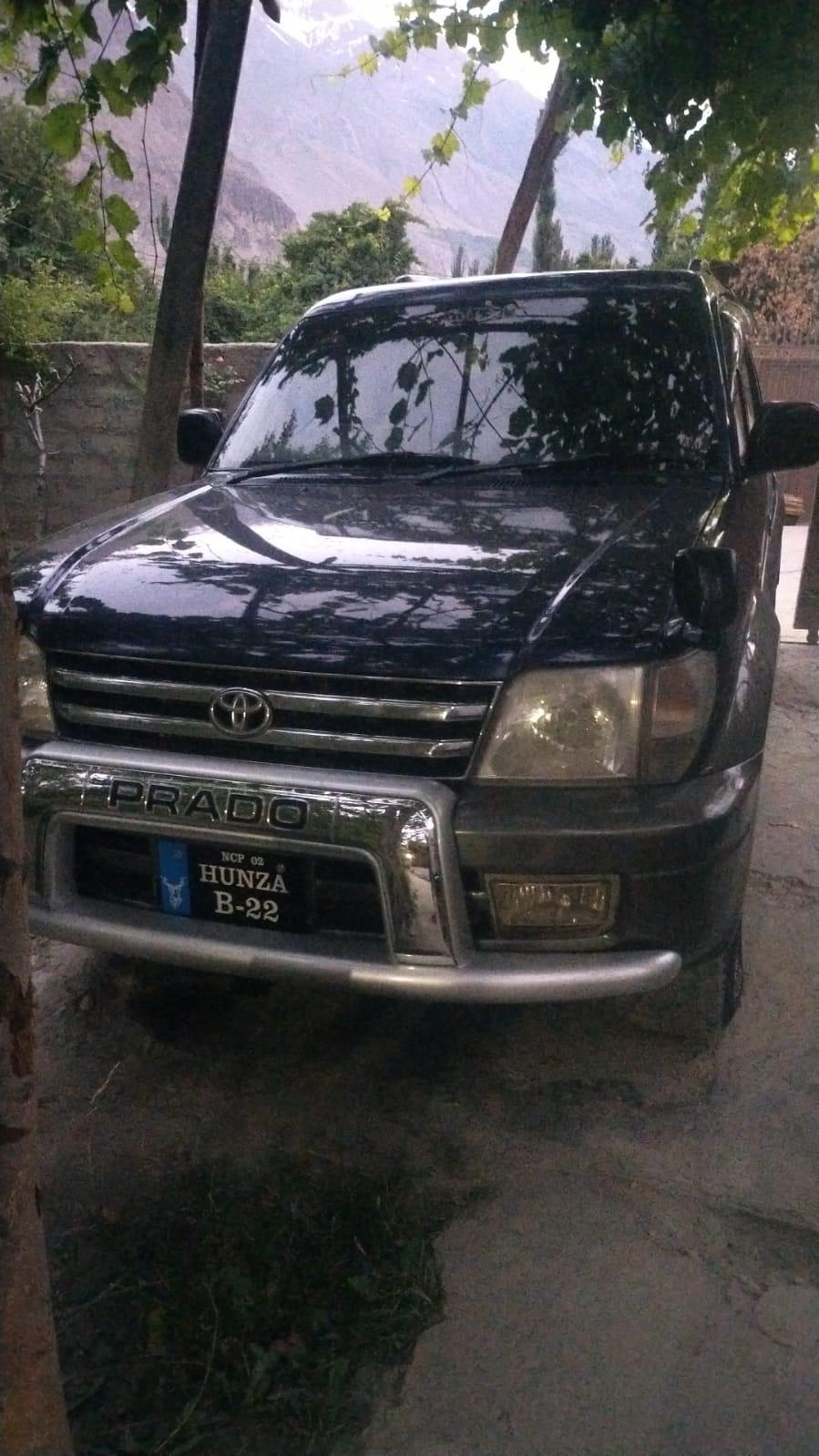 Toyota Prado - Hunza car rental