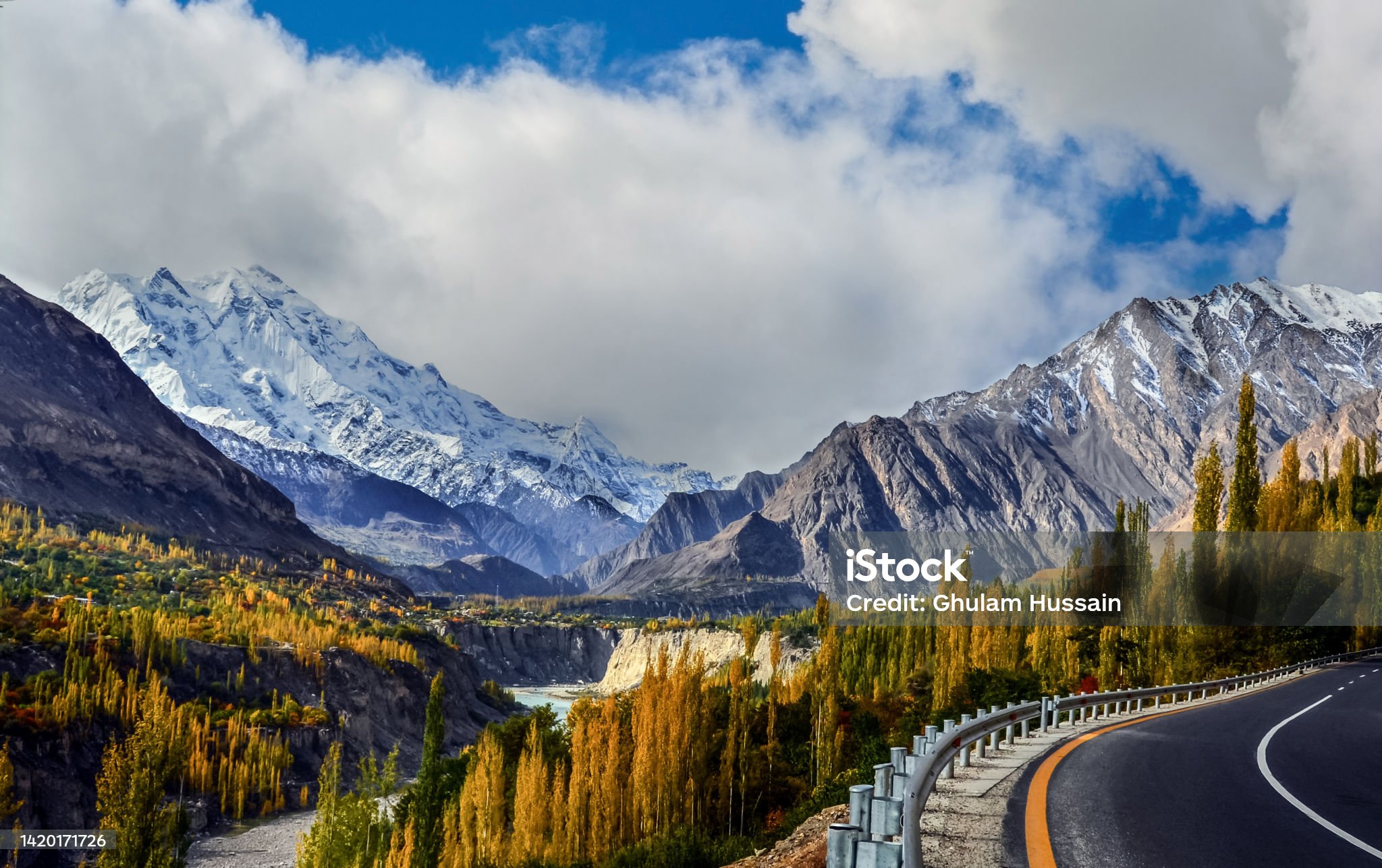 Hunza Valley Mountains